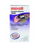 Maxell Cassette VHS-C Adapter (290060) - £110.90 GBP