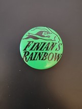 Vintage Finian&#39;s Rainbow Pinback Button 1 1/2 Inch Diameter Green Classi... - £5.36 GBP