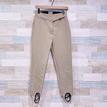 Obermeyer Vintage Stirrup Ski Pants Beige High Rise Snow Made In Japan W... - £71.70 GBP