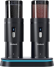 Salt and Pepper Grinder Set with Base, Black - $186.29