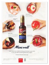 Print Ad Torani Raspberry Syrup Drink Recipes 2019 Magazine Advertisement - $180.99 MXN