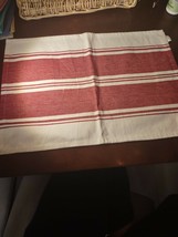 Red And White Pier 1 Placemat - $13.37