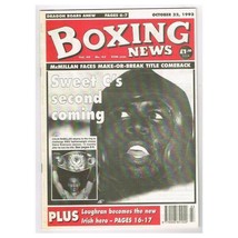 Boxing News Magazine October 22 1993 mbox3437/f Vol.49 No.43 Sweet C&#39;s second co - £3.12 GBP