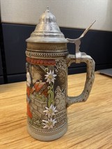 Vintage Original Unbranded Keinen Tropfen Lidded Beer Stein KG Oktoberfest - £35.09 GBP