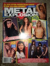 Metal Explosion Magazine January 1991 Trixter/Bon Jovi/Lynch Mob/Winger - $12.99