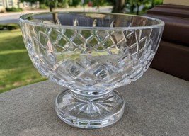 Vintage Waterford Crystal Large Centerpiece Bowl 5 .25 Wide - £77.84 GBP