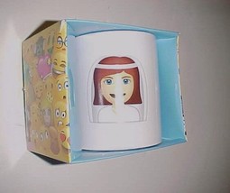 Emoji Coffee Mug Bride With Veil Ceramic Tea Coffee Cup 4&quot; White 10139 New - £8.32 GBP