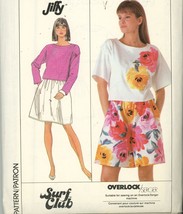 Women&#39;s Skirt, Shorts and Top Sewing Pattern Size 10-20 Uncut Simplicity... - $4.00