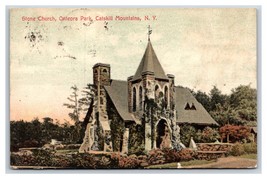 Stone Church Onteora Park Catskill Mountains New York NY DB Postcard N23 - £3.09 GBP