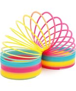 Colorful Fun for Kids with Our Rainbow Spring Plastic Coil Party Favor T... - £7.65 GBP