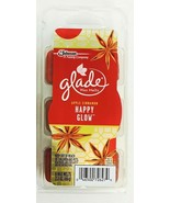 LOT 2 Glade Wax Melts Air Freshener Refill HAPPY GLOW Apple Cinnamon 6 C... - $14.73