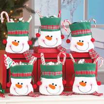 Gift Bag Christmas Snowman Candy Bag - £417.34 GBP