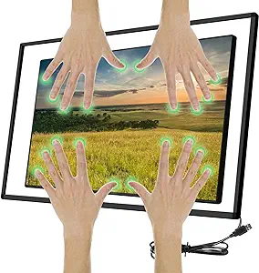 55 Inch 20 Points Ir Touch Frame, Infrared Touch Screen Overlay, Multi-T... - $385.99