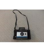 Vintage Polaroid Automatic 2.0 Land Silver Blue Carry Strap Untested Camera - $347.08 MXN