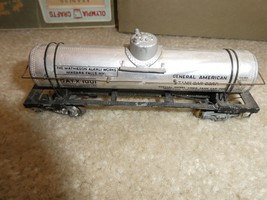 Vintage HO Scale Kit Built Metal Great American Car Corp 1001 Tank Car - $17.82