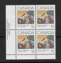 Canada  -  SC#870 Imprint  LL Mint NH  - 15 cent Christmas Morning  issue  - £0.72 GBP