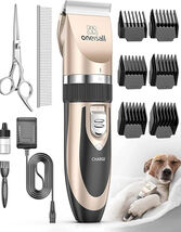 Pet Shaver Cordless Clipper Low Noise Dog Grooming Kit with Rechargeable Dog Cat - $418.88 MXN