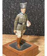 Vintage Painted Metal German Afrika Korps Figurine 2.75" - $17.50