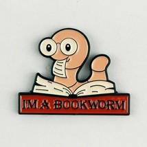 I'm A Bookworm Enamel Pin Jewelry