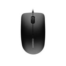 Cherry Wired MC 1000 USB Optical Mouse with Scroll Wheel Ambidextrous Black - £11.59 GBP