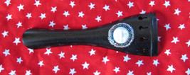 Embellished Tailpiece for 16&quot; Viola/Full Moon Cabochon/Beadwork/OOAK  - $15.00