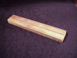 Mirro Cookie Pastry Press Wooden Disc Plate Holder Stand, Vintage, Wood - $7.95