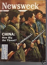 Newsweek Magazine China March 7, 1966 - £11.62 GBP