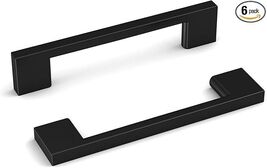 Haliwu 6 Pack Black Cabinet Handles 3-3/4 Inch Hole Center Modern Pulls - €3,66 Haliwu 6 Pack Black Cabinet Handles 3-3/4 Inch Hole Center Modern Pulls - €3,66 EUR