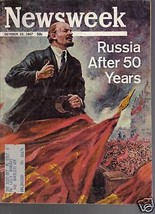 Newsweek Magazine Russia After 50  October 23 1967 - £11.67 GBP