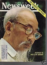 Newsweek Magazine Hanoi&#39;s Ho Chi Minh February 20, 1967 - £11.59 GBP