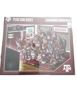 Texas A&amp;M Aggies A Real Nailbitter 500 Piece Puzzle Dogs Game Cheer Foot... - $15.14 CAD