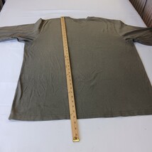 Carhartt Original Fit Men's Green Cotton Blend Long Sleeve Pocket T-Shirt Sz 2XL image 9