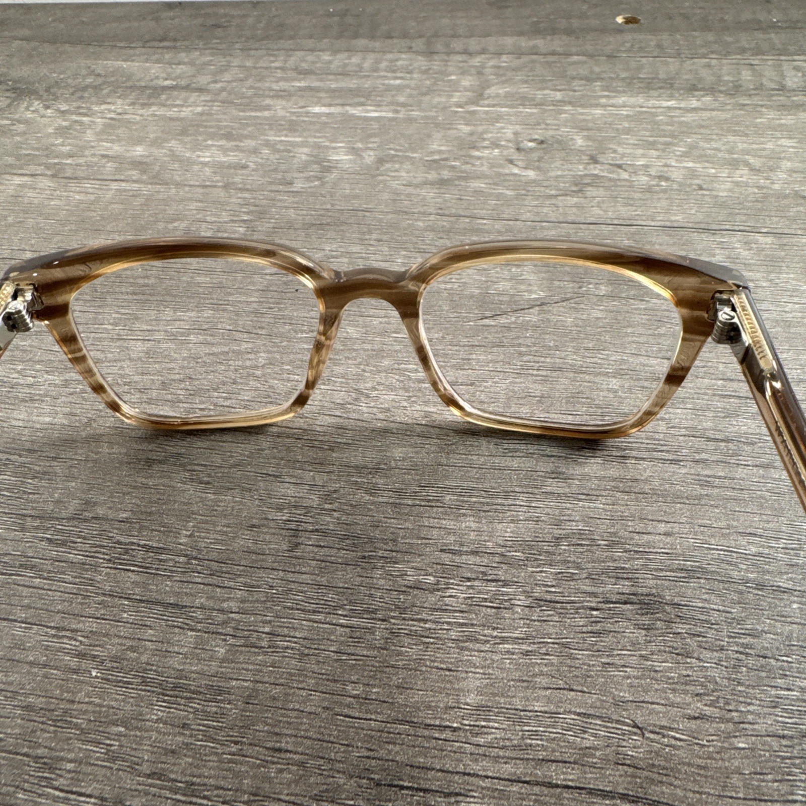 Warby Parker Eyeglasses Hughes N 207 Chestnut Crystal FRAMES ONLY 49-17-140 Item image 5