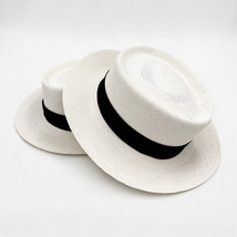 Genuine Planter Panama Hat Handwoven In Ecuador 100% Toquilla Straw - £120.23 GBP