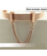 Rose Gold Reflexions Floating Chains Charm Safety Chain Clip ONLY Compat... - £13.68 GBP