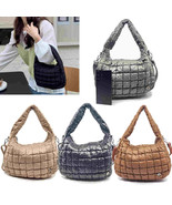 Medium Quilted Padded Puffer Tote Crossbody Bag  - $52.11 CAD