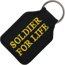 U.S. Army Star Logo Soldier For Life Keychain 2 3/4&quot; - $9.58