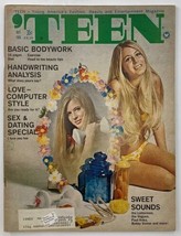 VTG &#39;Teen Magazine July 1969 Vol 13 #7 Love-Computer Style &amp; Handwritng Analysis - £59.41 GBP