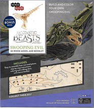 Fantastic Beasts Swooping Evil 3D Laser Cut Wood Model Kit and Deluxe Book NEW - £13.10 GBP