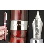 Levenger fountain pen ink Marbled &quot;M&quot; Red Germany France NEW &amp; NICE! - €42,67 EUR
