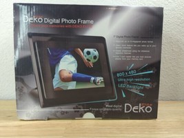 Deko Elite 7” Digital Photo Frame with LED backlit ultra high resolution - £30.92 GBP