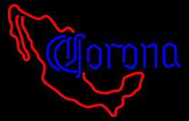 Corona Mexico Red Map Neon Sign - $699.00