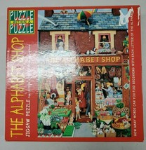 The Alphabet Shop Jigsaw Puzzle Within A Puzzle Over 100 Pieces NEW - $14.84
