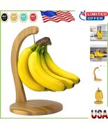 Functional Banana Hanger Stand in Bamboo - Keep Your Countertops Clutter... - $737.21 MXN