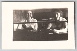 RPPC Two Young Women Students Workers Postcard D27 - £4.66 GBP