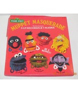 Sesame Street Muppet Masquerade Vinyl 3 Lp Set Record Album CTW 161B OOP... - $494.99