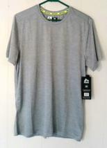 RBX Performance Men size M Shirt gray, short sleeve, quick drying, New with Tags - £11.13 GBP