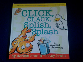 Click, Clack, Splish, Splash Counting adventure by Cronin, Doreen 2006 New - $207.34 MXN