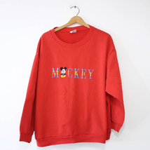 Vintage Walt Disney Mickey Mouse Sweatshirt 3X - £51.84 GBP