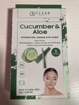 Cucumber &amp; Aloe Under Eye Patches Reduce Dark Circles and Puffiness NEW - £11.18 GBP
